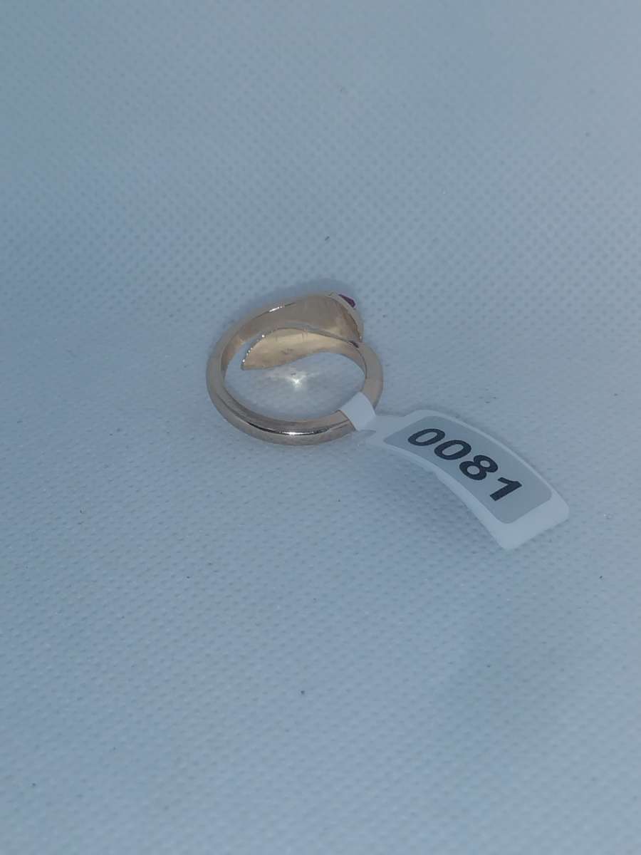 Pink Blue Snake Chic Rhinestone Ring