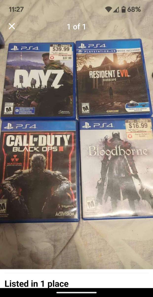 PS4 games