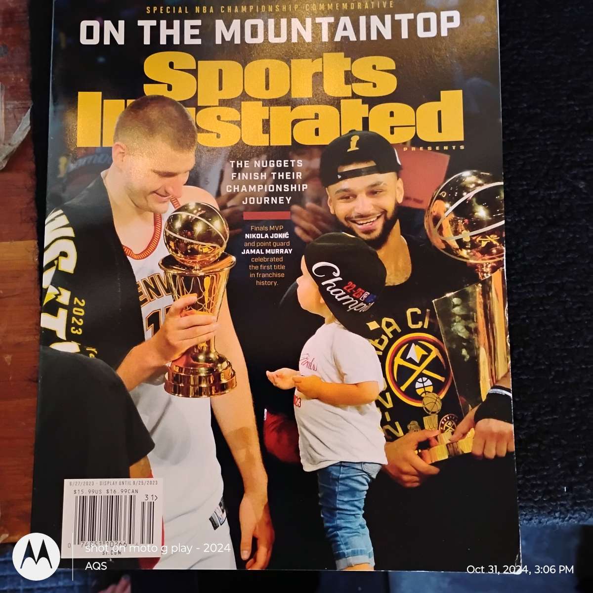 Sports Illistrated Denver Nuggets Championship