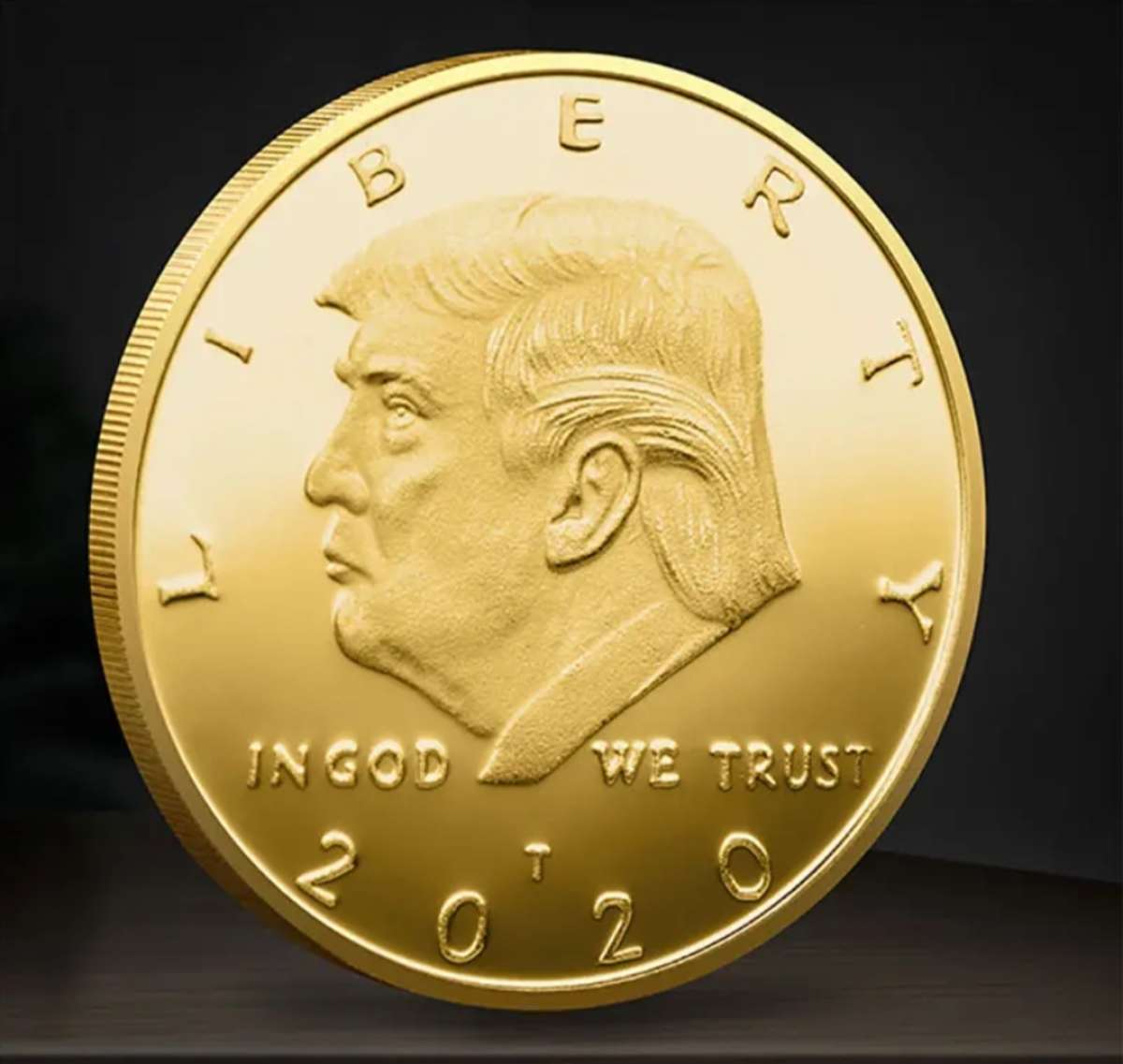 Donald Trump President Gold Coin