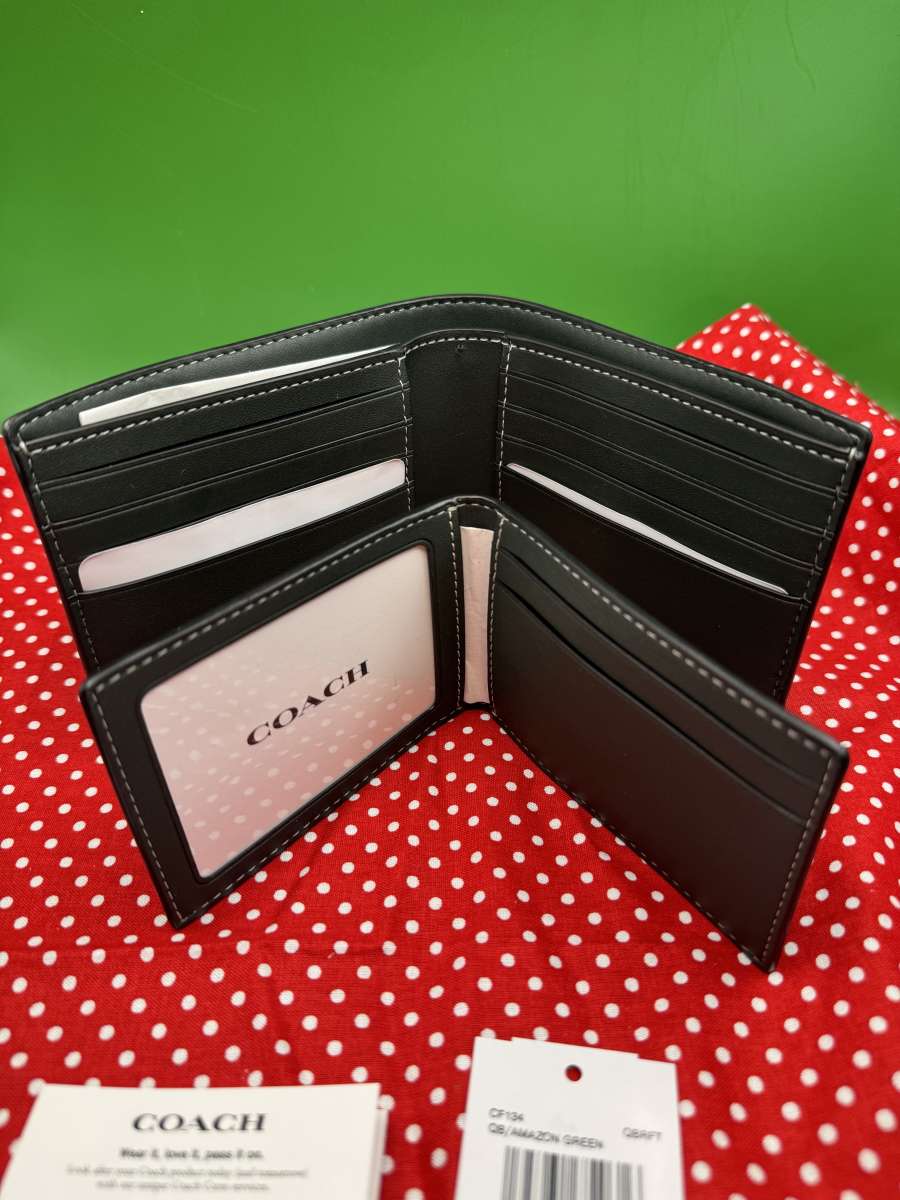 2022MRIO NWT COACH 3 in 1  Monogram Wallet Signature Canvas