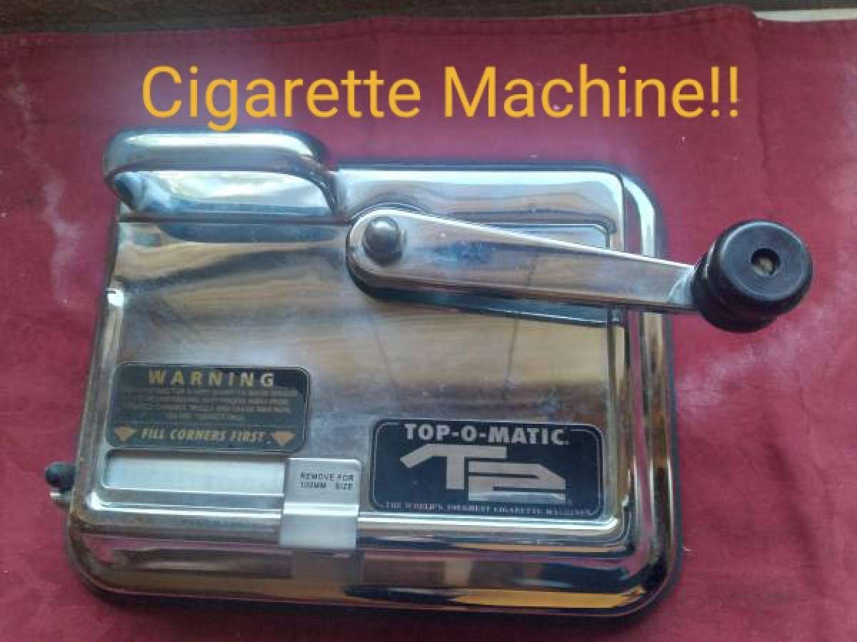 CIGARETTE ROLLER MACHINE Save Hundreds