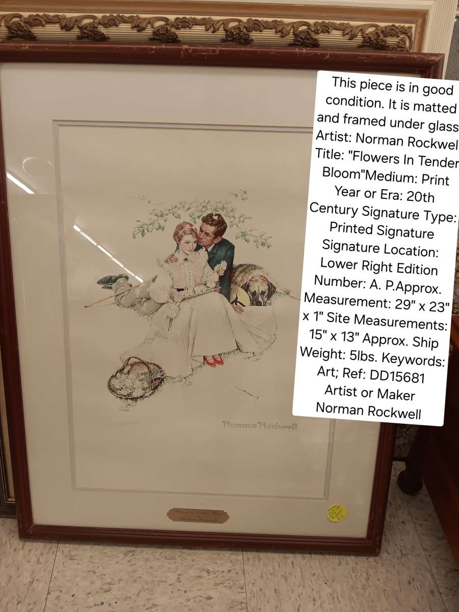Norman Rockwell print