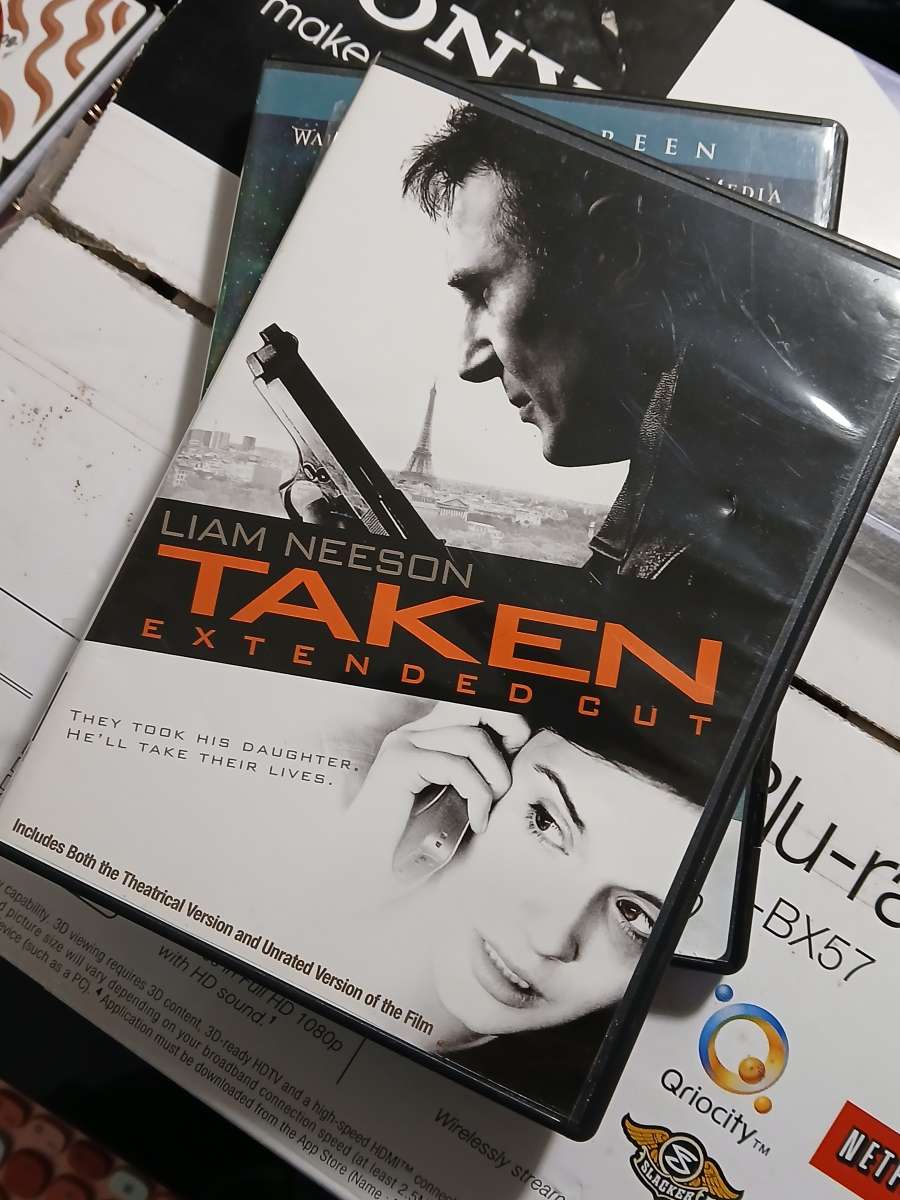 Taken DVD Extended cut with Liam Neeson