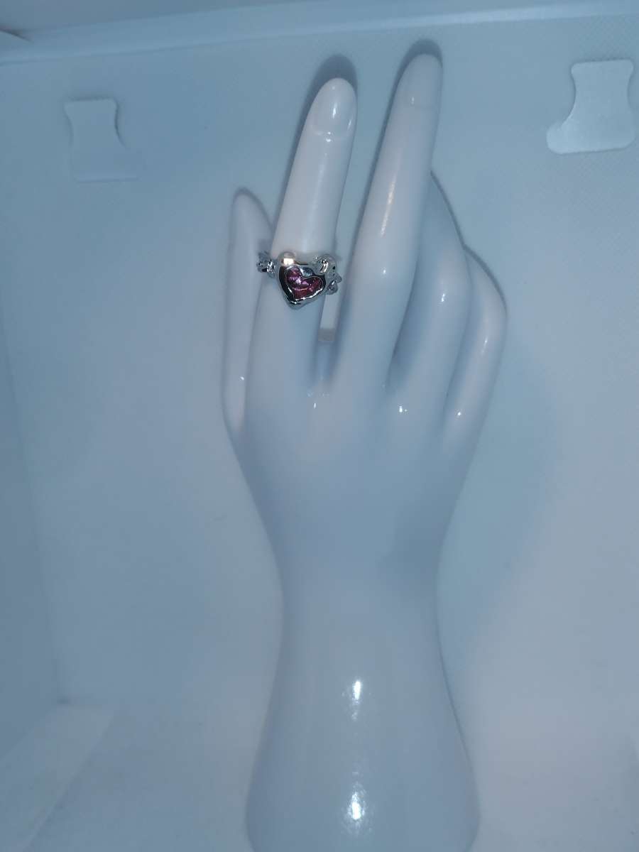 Chained Heart Ring