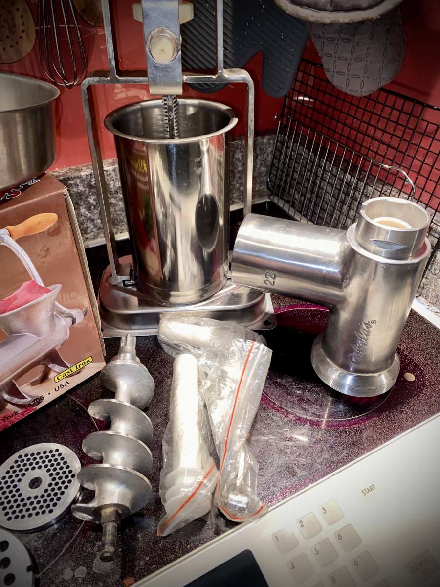 Commercial Grade Multi Piece Meat Grinder Bundle