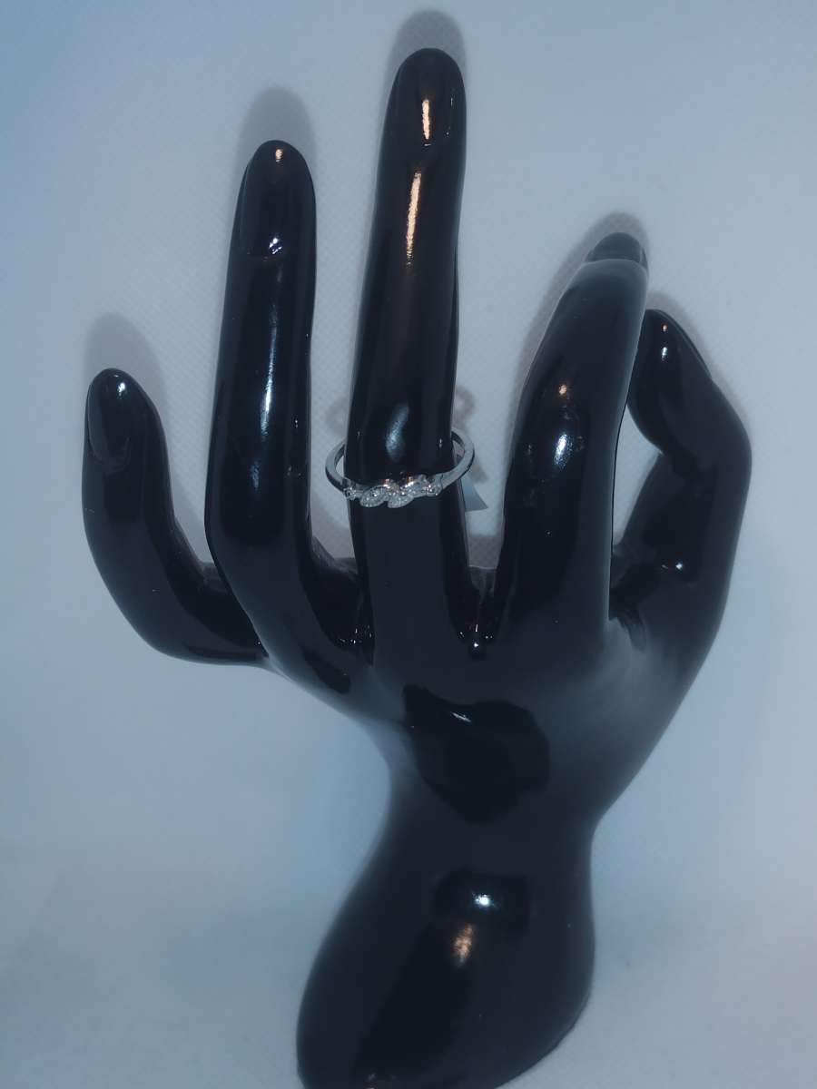 Leaf Design Silver Ring GA