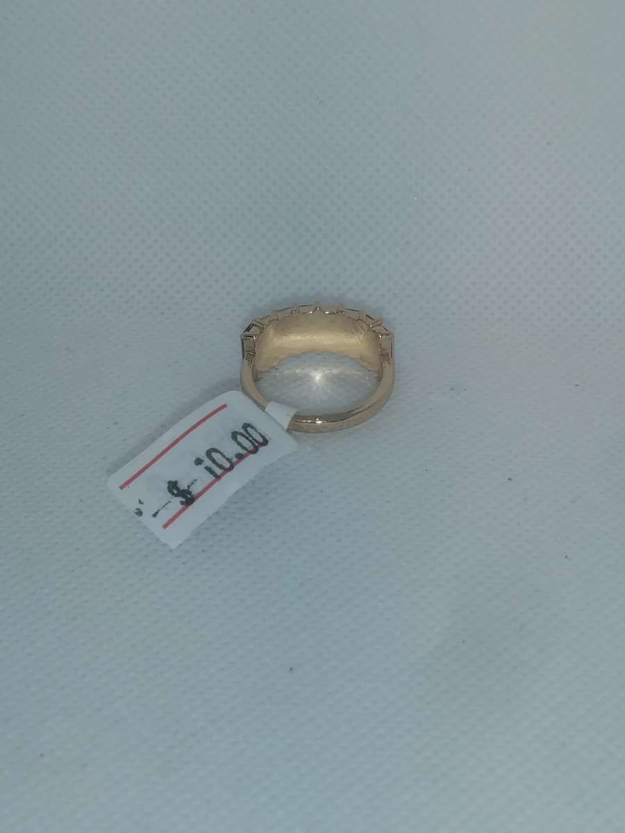 Straight Multicolor Chic Rhinestone Ring