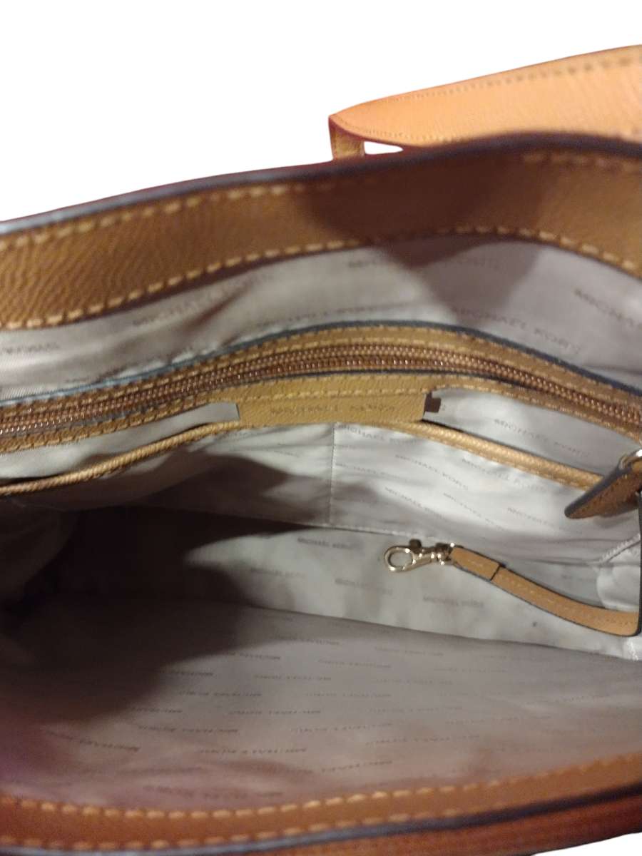 tan Michael kors purse