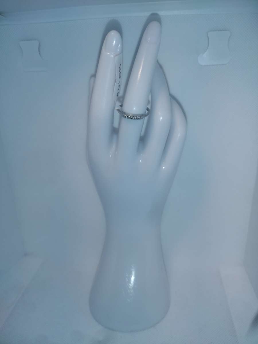 Knuckles Style Silver Ring GA