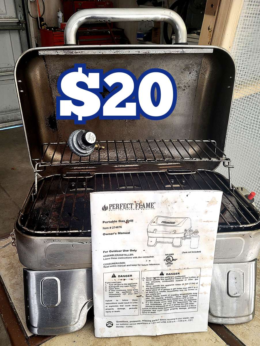 perfect flame stainless grill