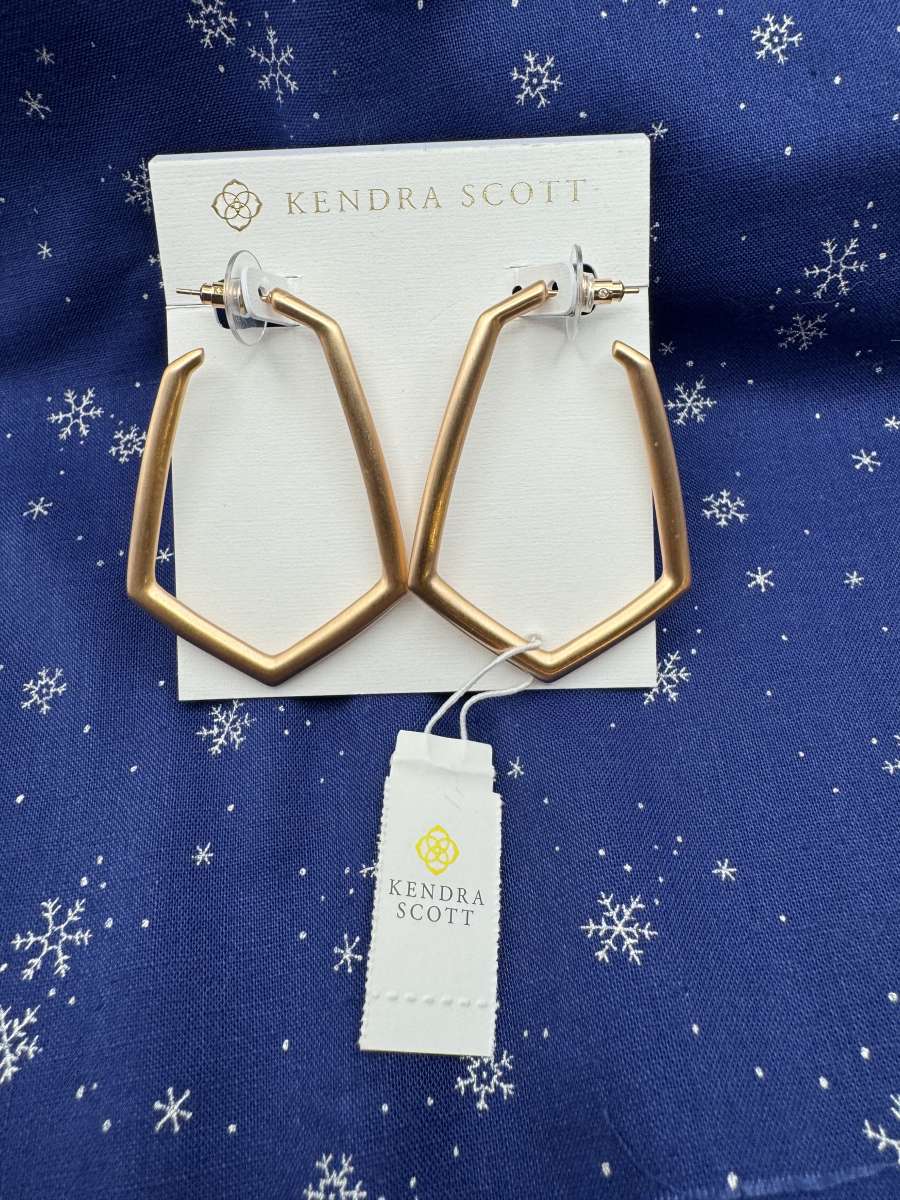 2015PITT Kendra Scott Lonnie Rose Gold Plated Over Brass Ang