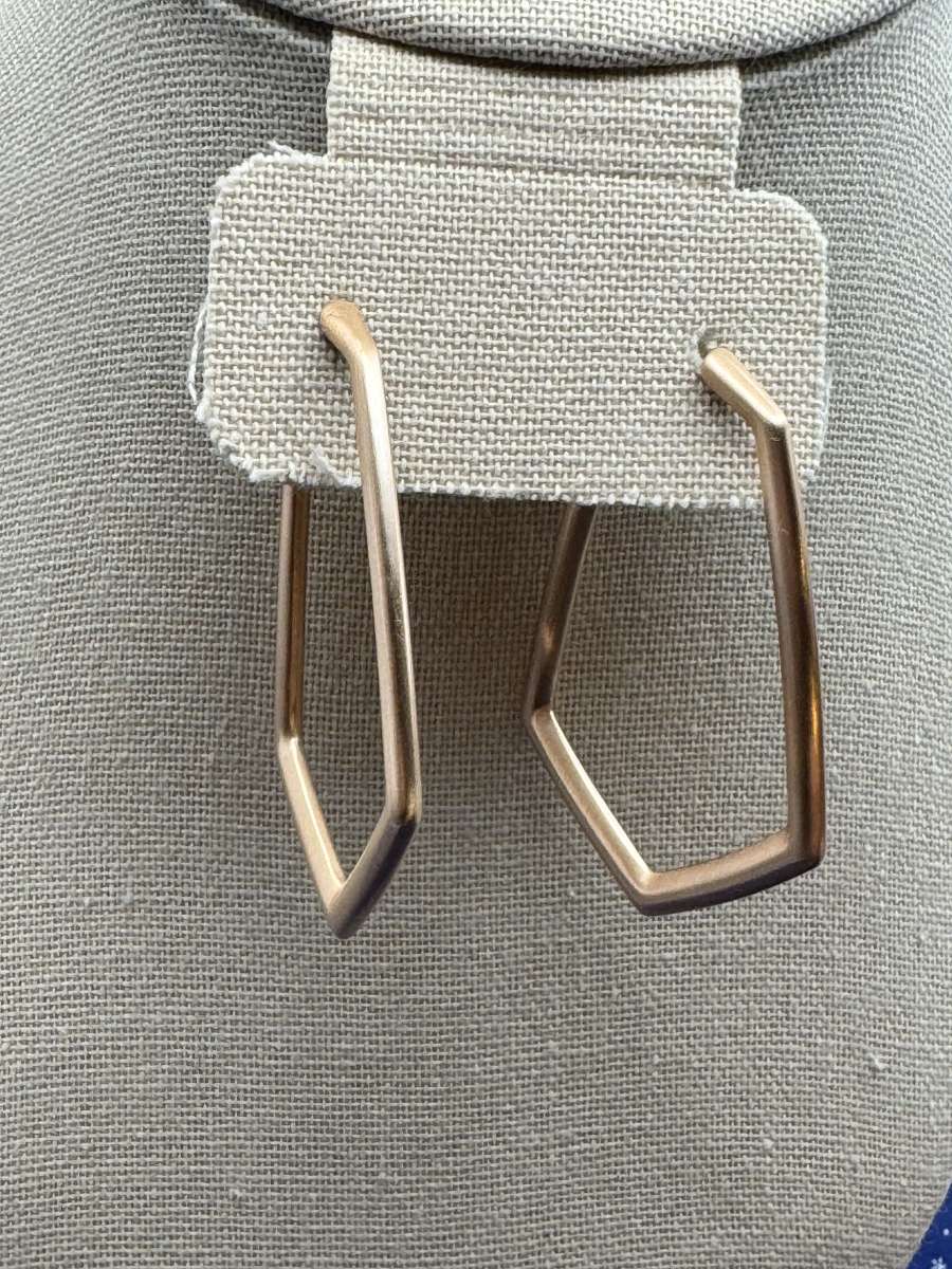 2015PITT Kendra Scott Lonnie Rose Gold Plated Over Brass Ang