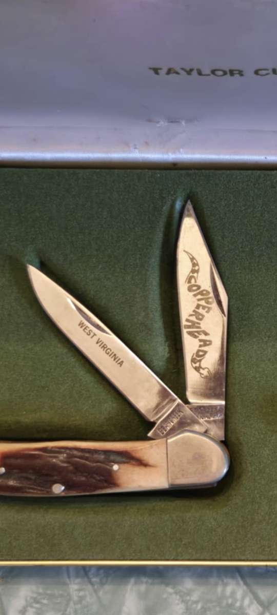 extremely rare taylor cutlery knife set