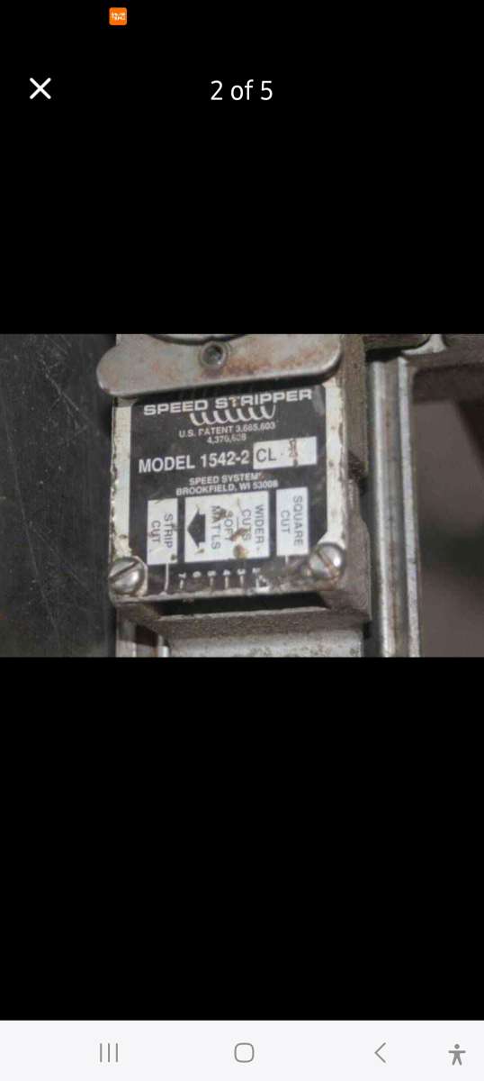 Speed Systems Insulation Stripper