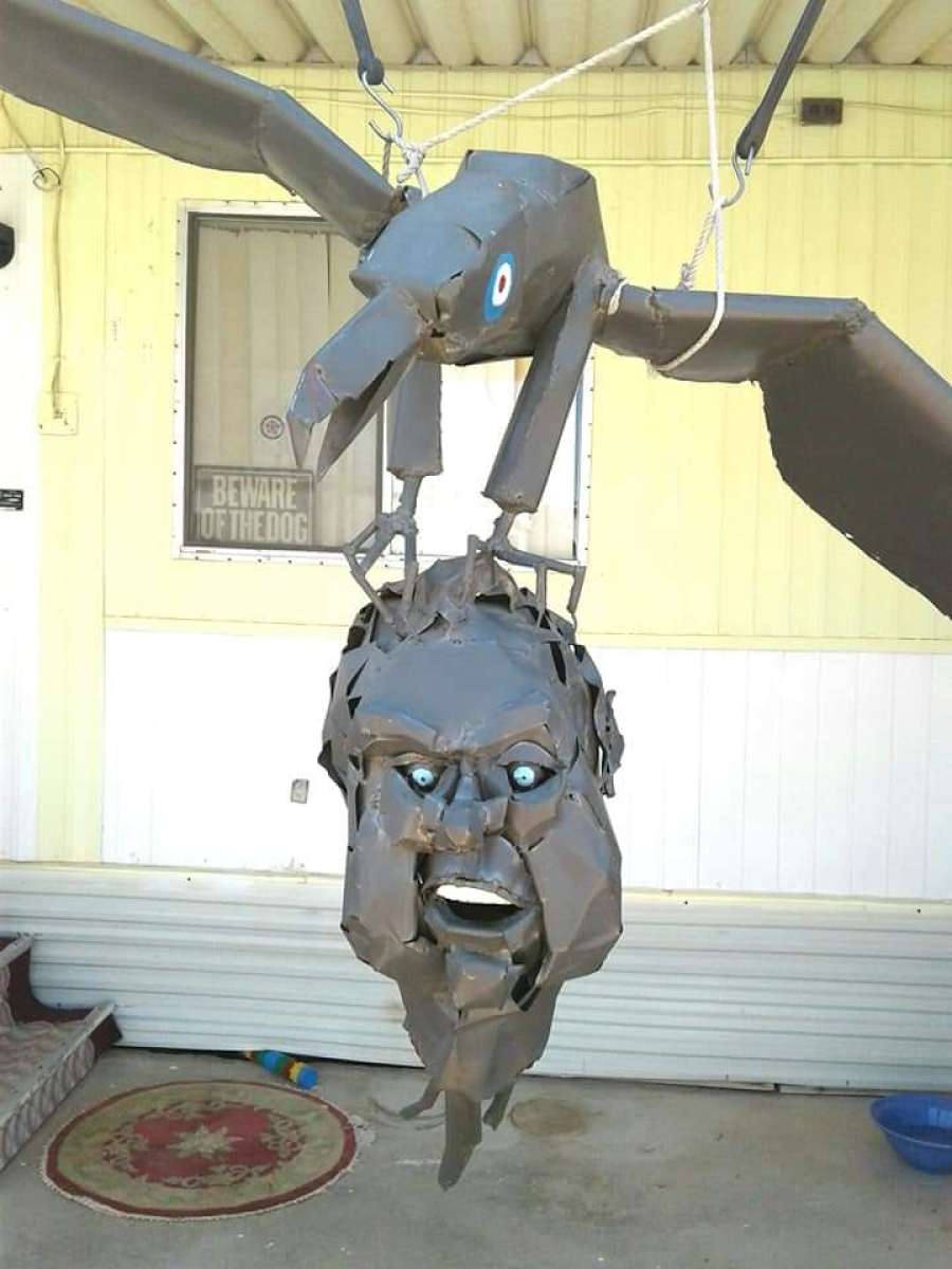 Richard Nixon with American Eagle