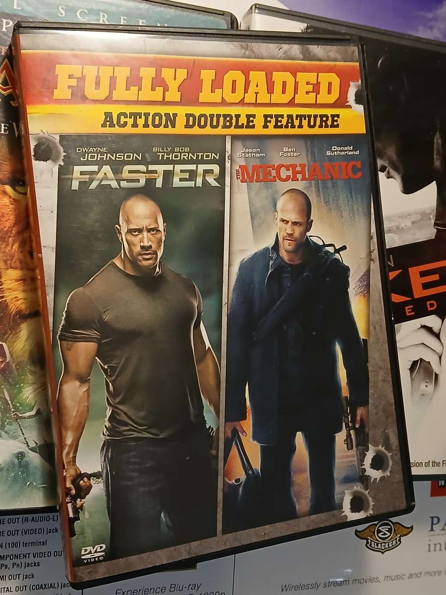 Faster with Dwayne Johnson and The Mechanic with Jason S