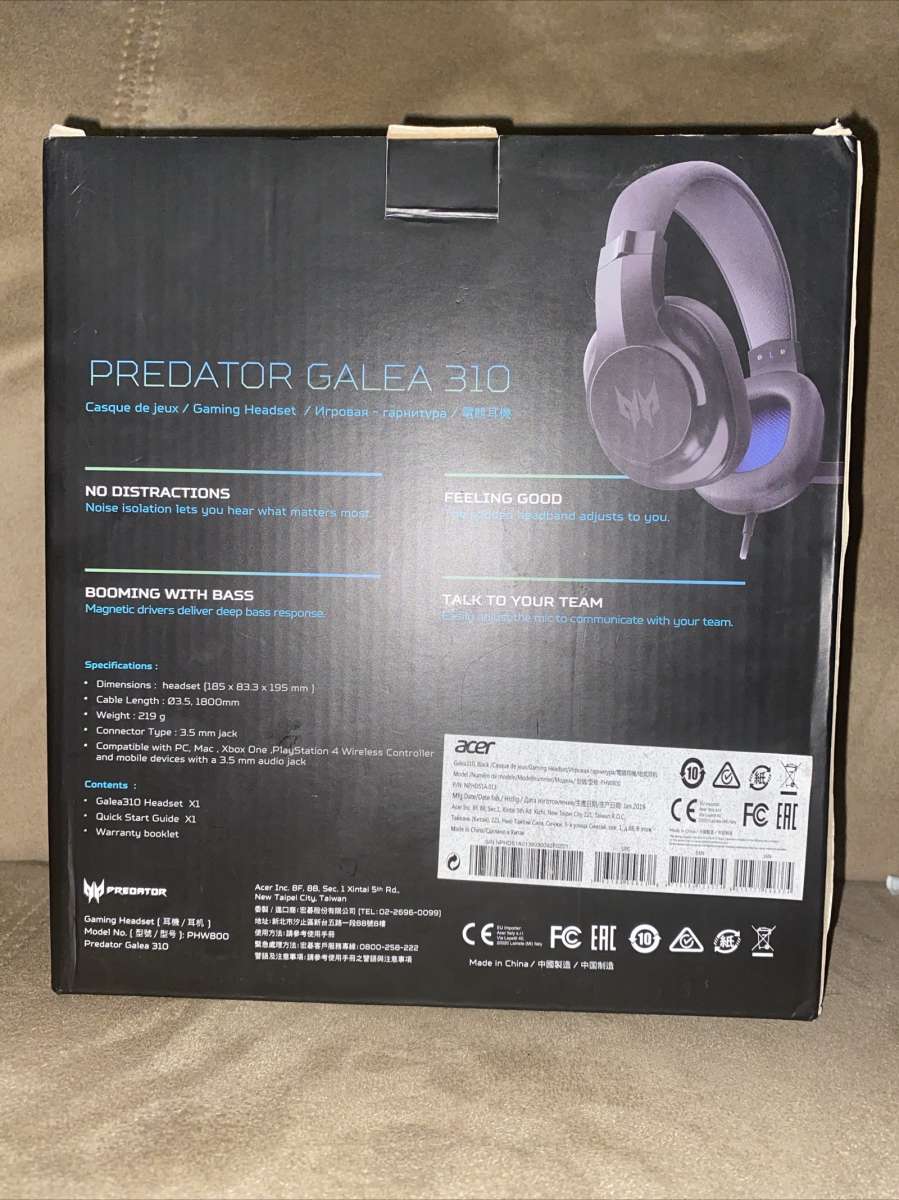 Acer predator Galela 310