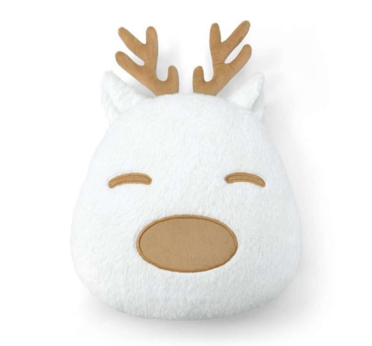 Target bullseyes playground christmas reindeer pillow 14H