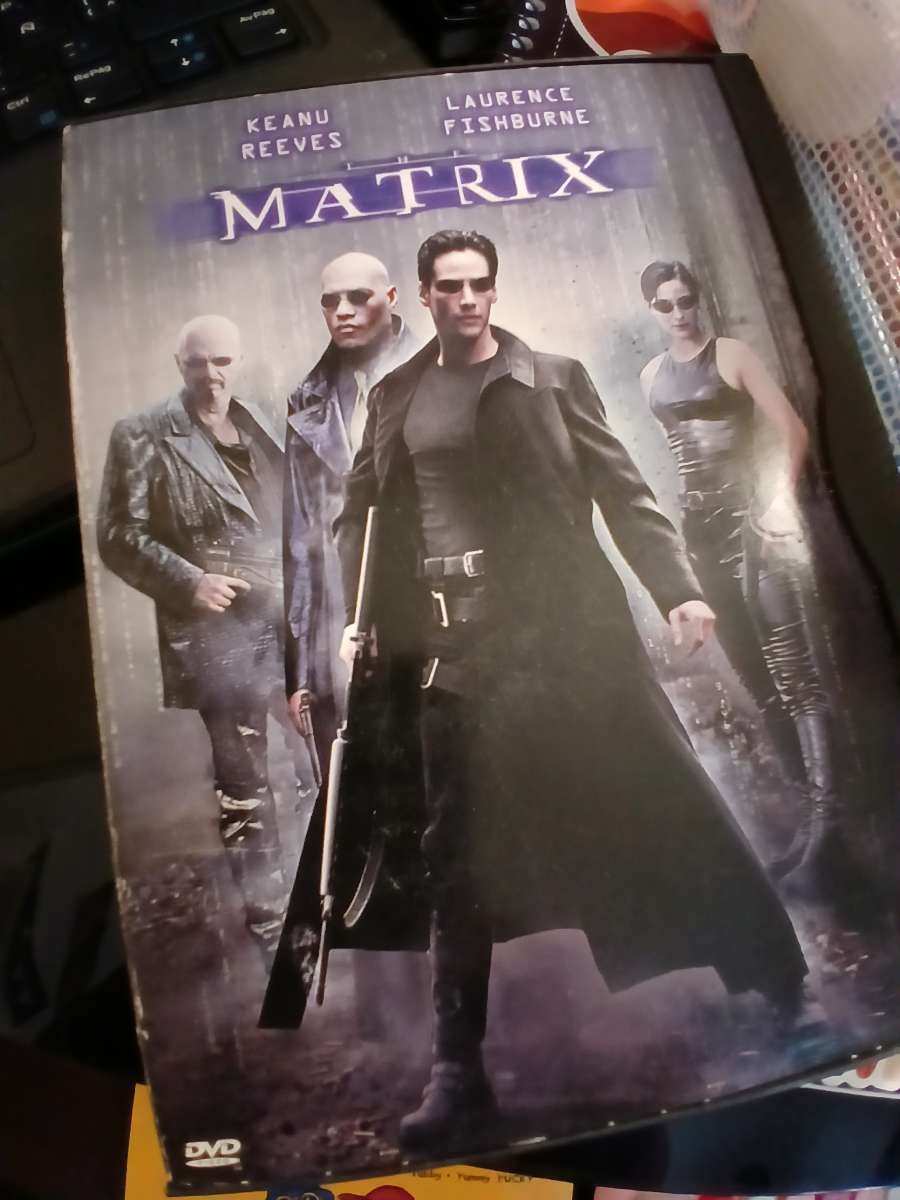 Matrix DVD with Keanu Reeves
