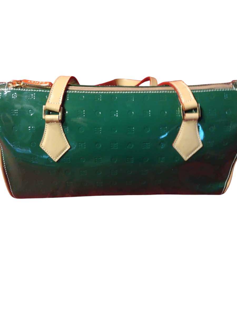 Arcadia lime green purse