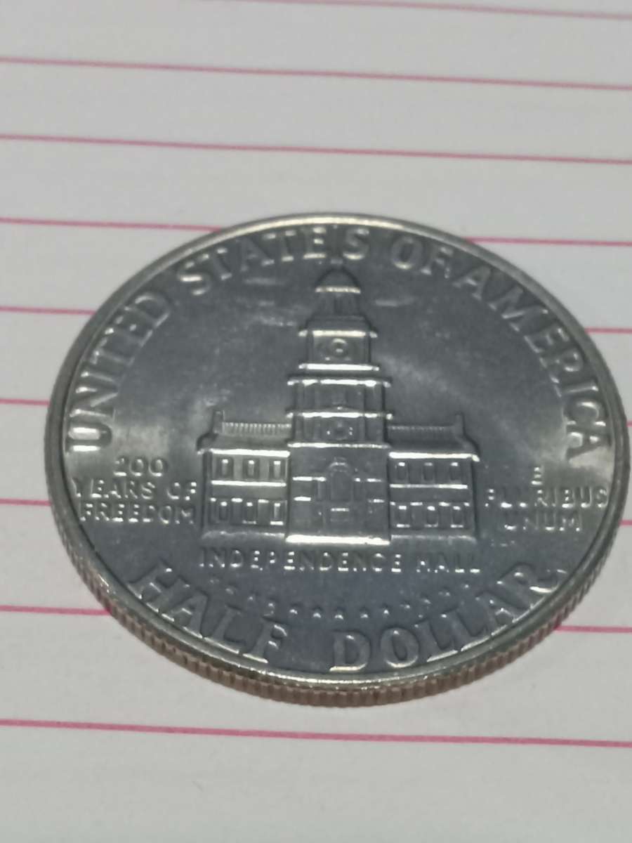 Half dollar coin