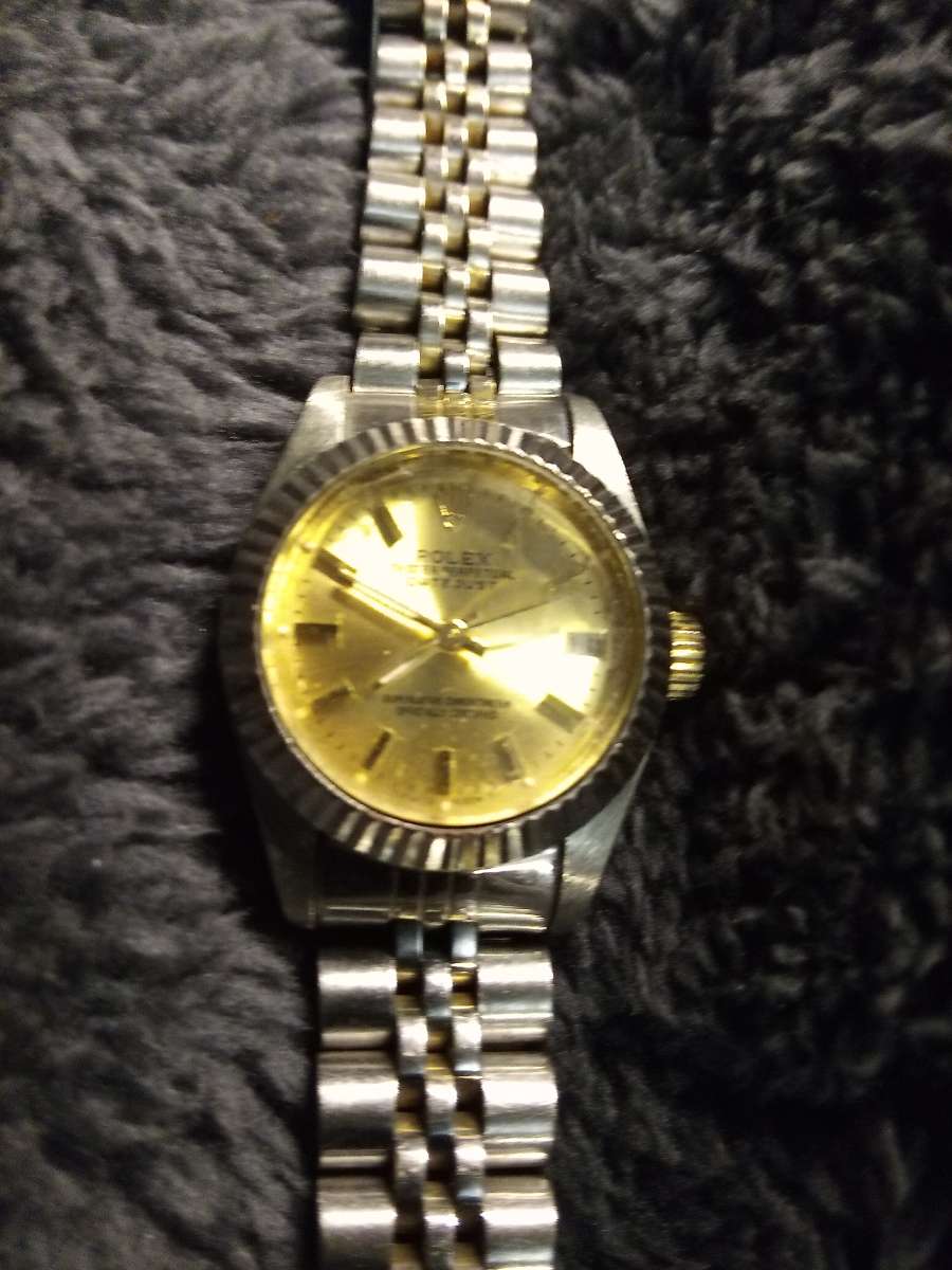 Rolex ladys oyster perpetual watch