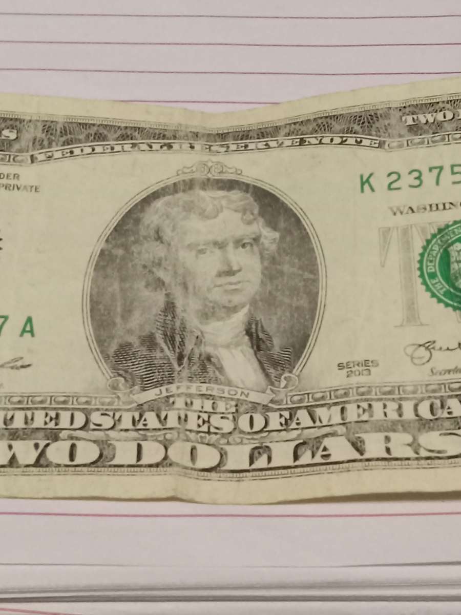2 dollar bill