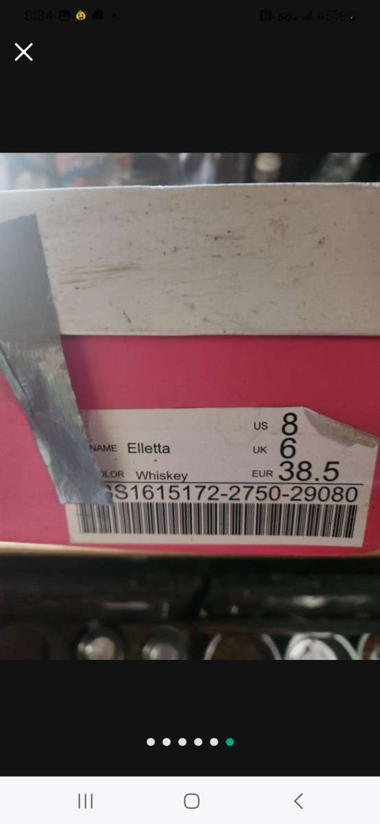 women size 8 brown brand new ankle boots