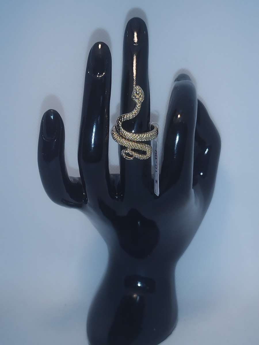 Coiled Snake Ring