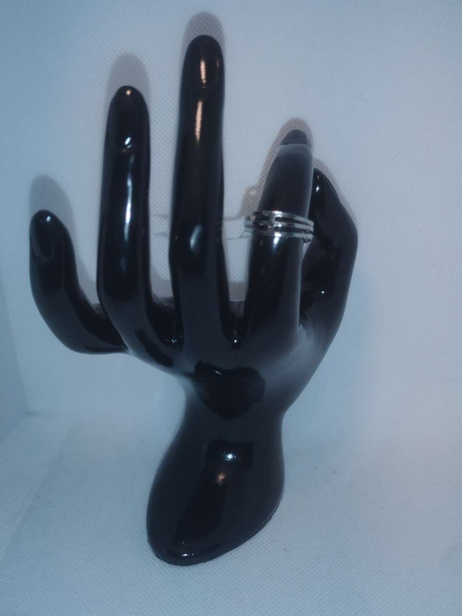 3 Band Silver Ring GA