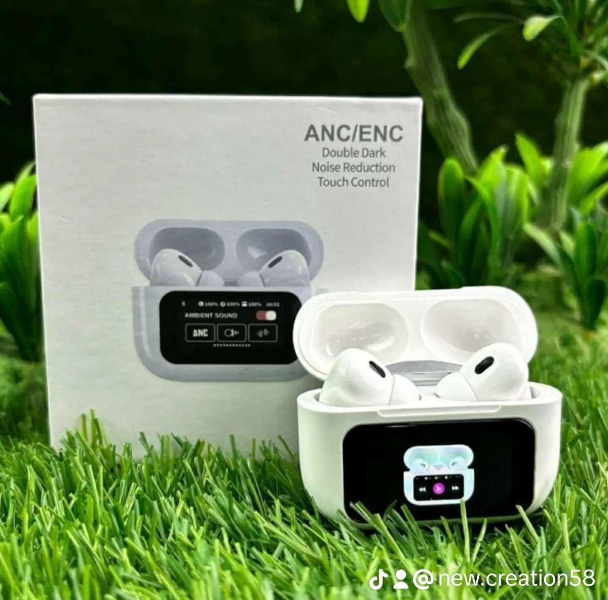 A9 pro wireless earbuds with display