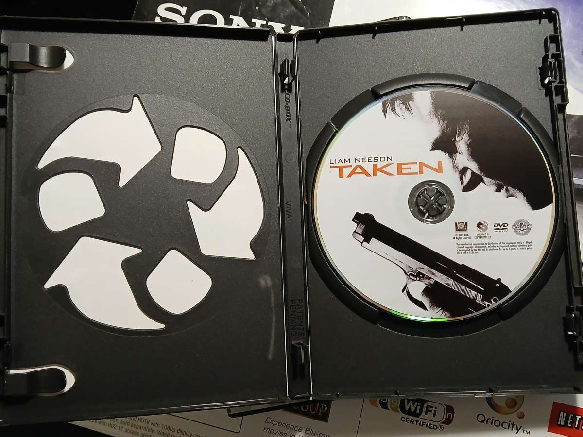 Taken DVD Extended cut with Liam Neeson
