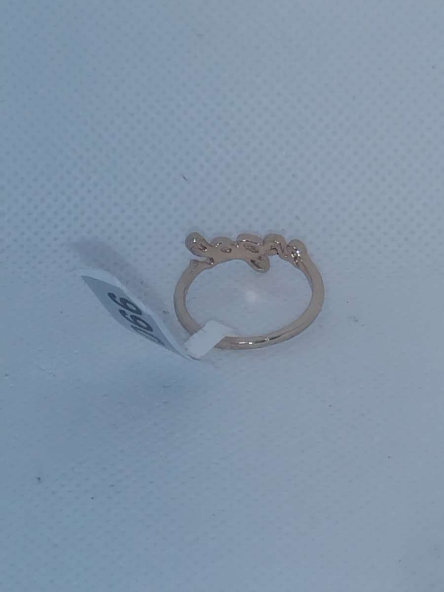 Angel Chic Rhinestone Ring