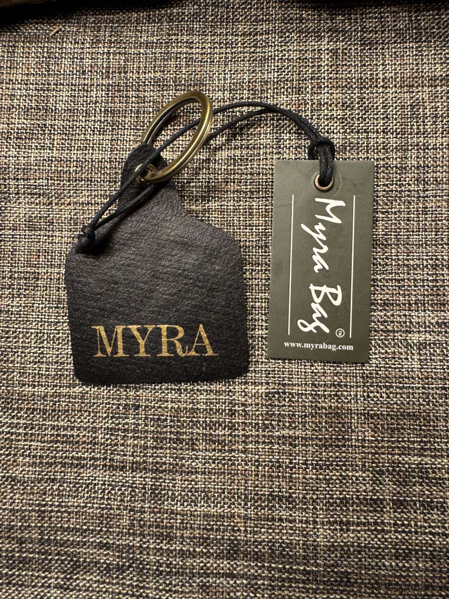 2014MMT  Myra Bag Twlights First Bloom  Tooled Leather  Key