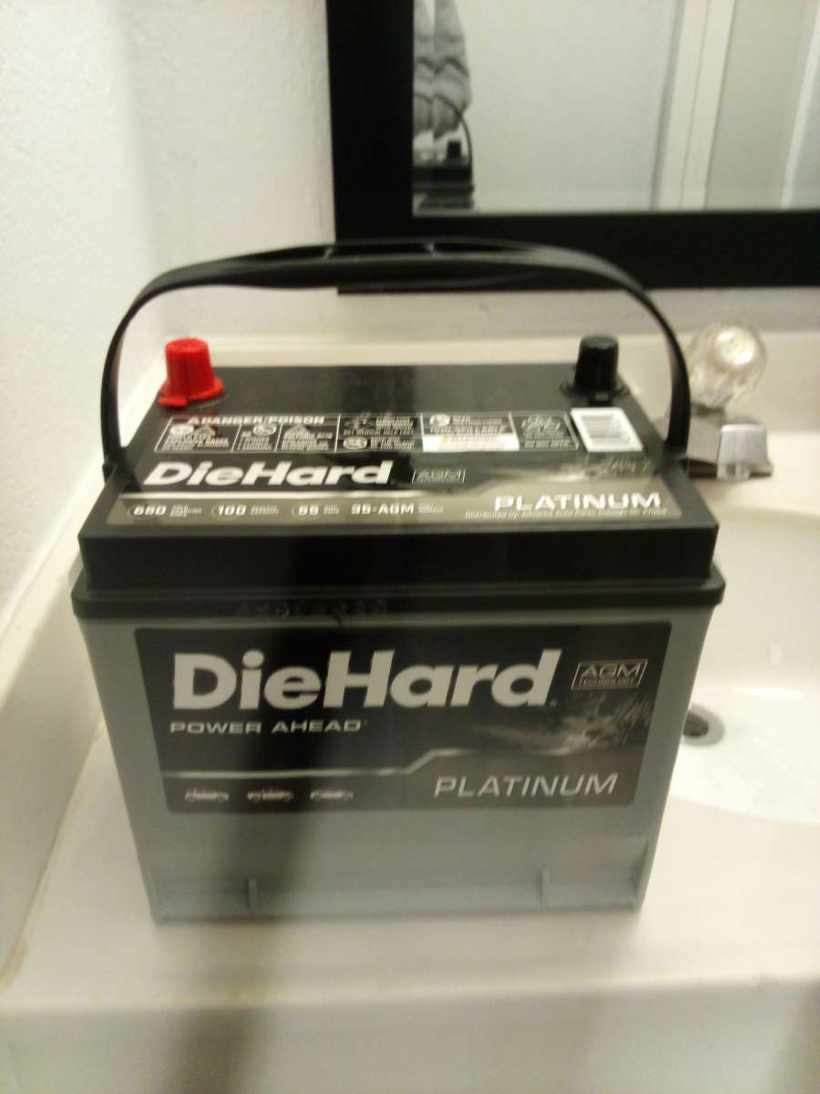 Brand New Diehard Platinum Battery