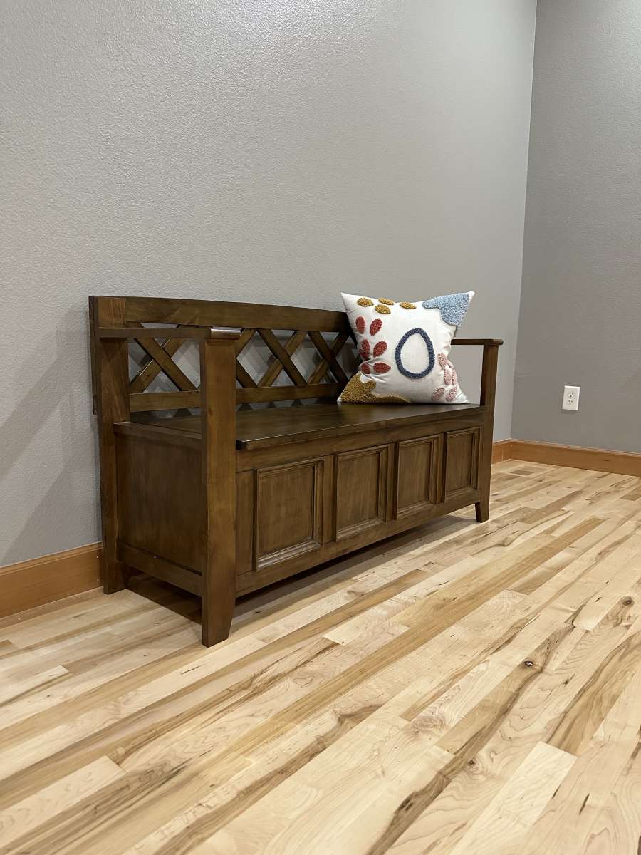 Amherst Entryway WoodStorage Bench
