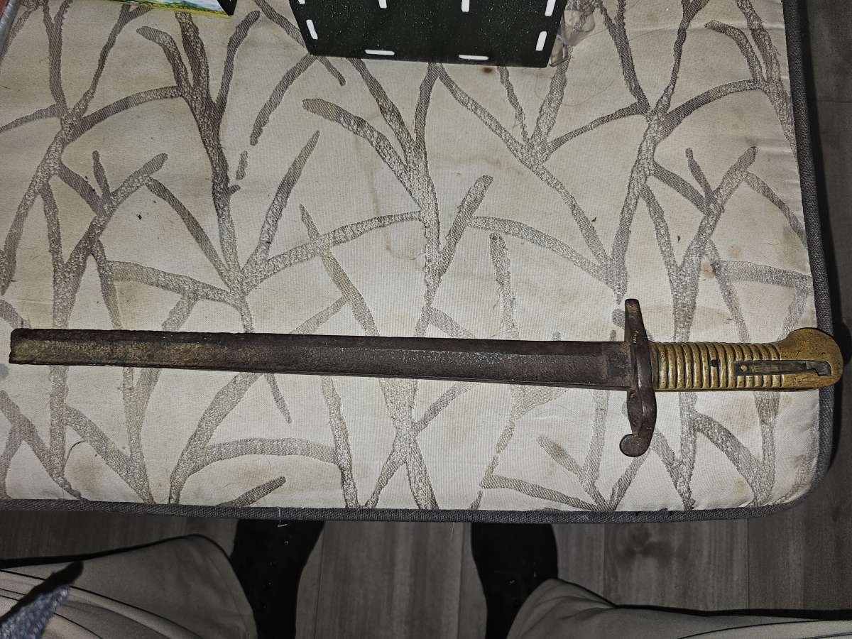 Union Saber Bayonet for the 1855 Colt Revolving Rifle