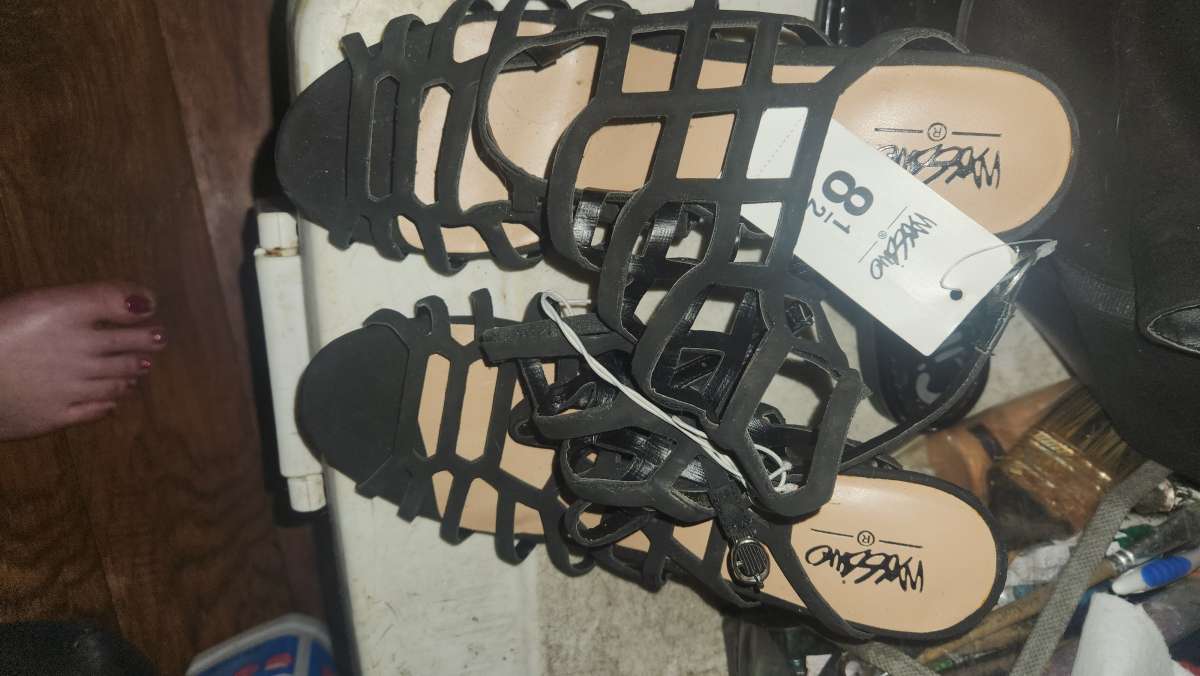 brand new black heels