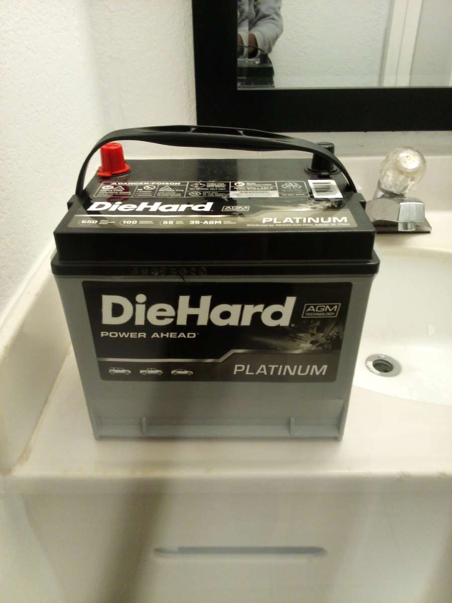 Brand New Diehard Platinum Battery