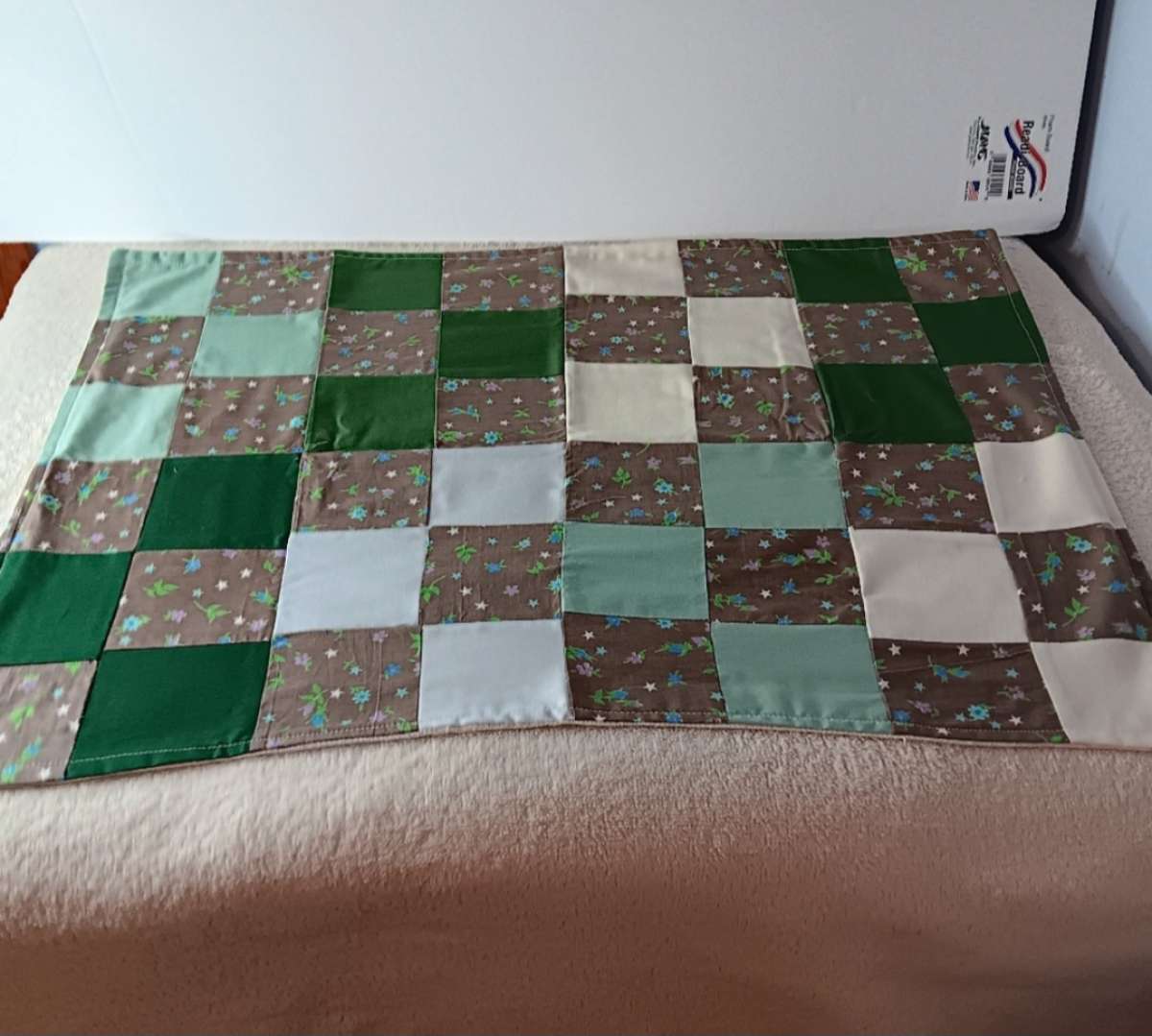 Handmade Floral Table Topper