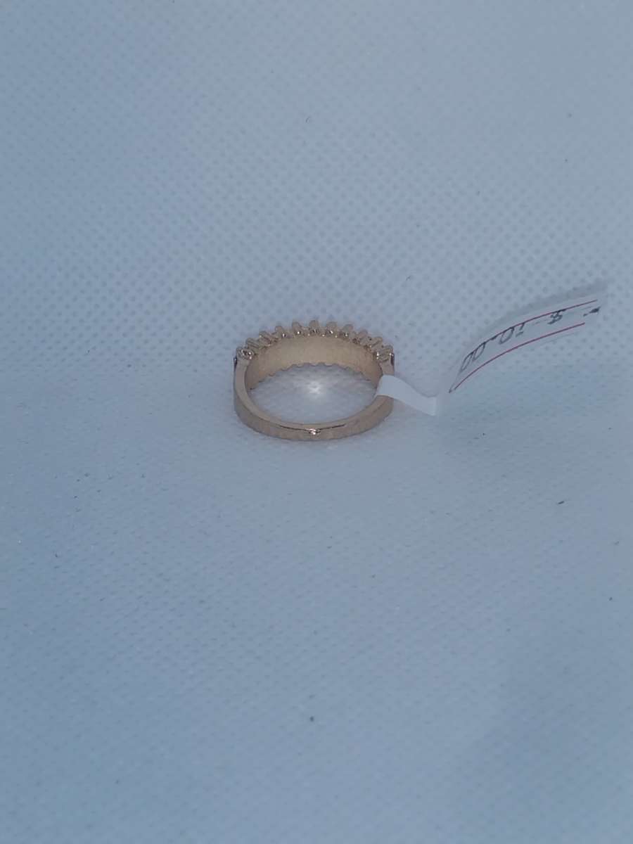 Straight Pink chic Rhinestone Ring