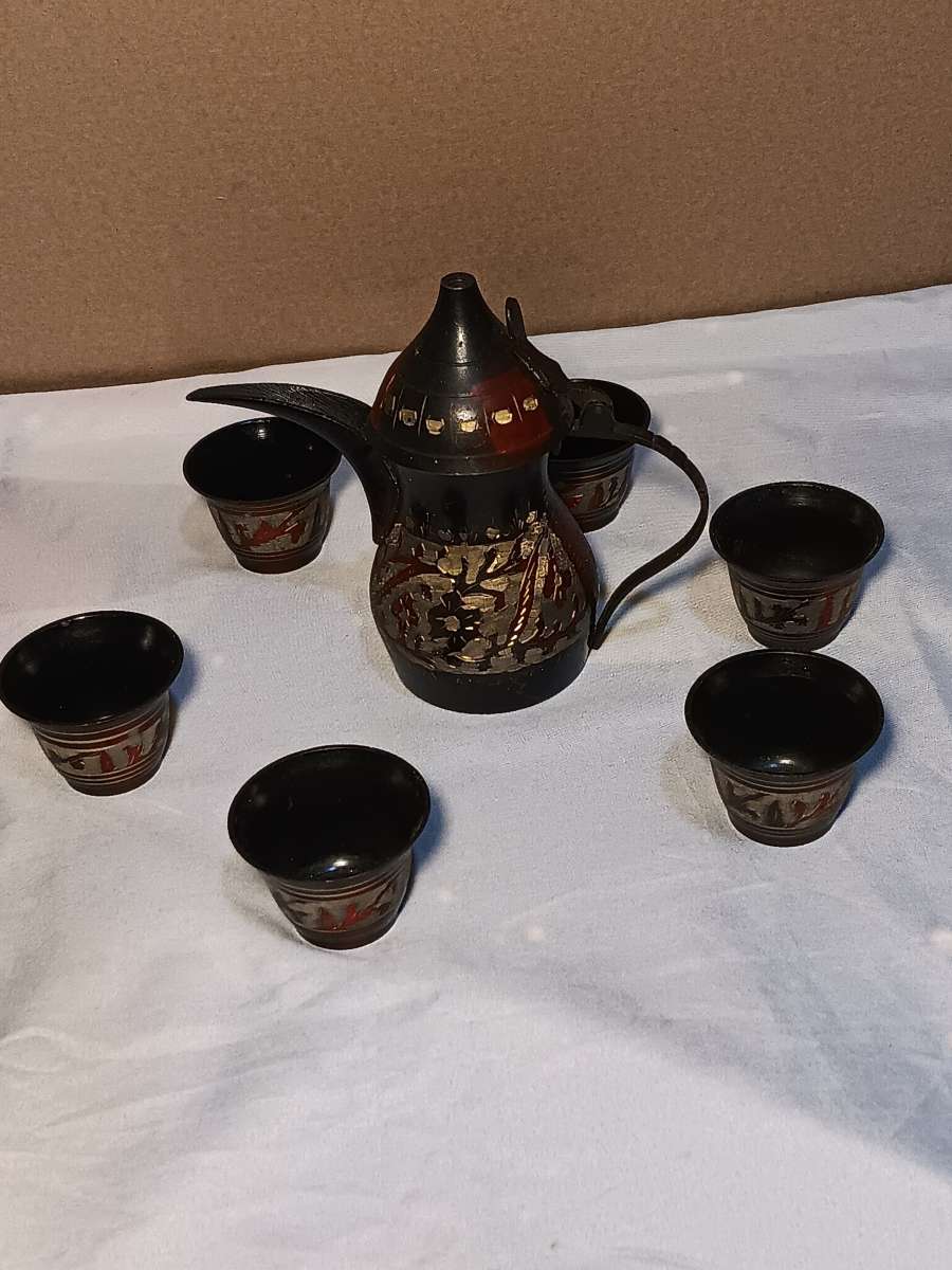 Antique Brass copper Dallah
