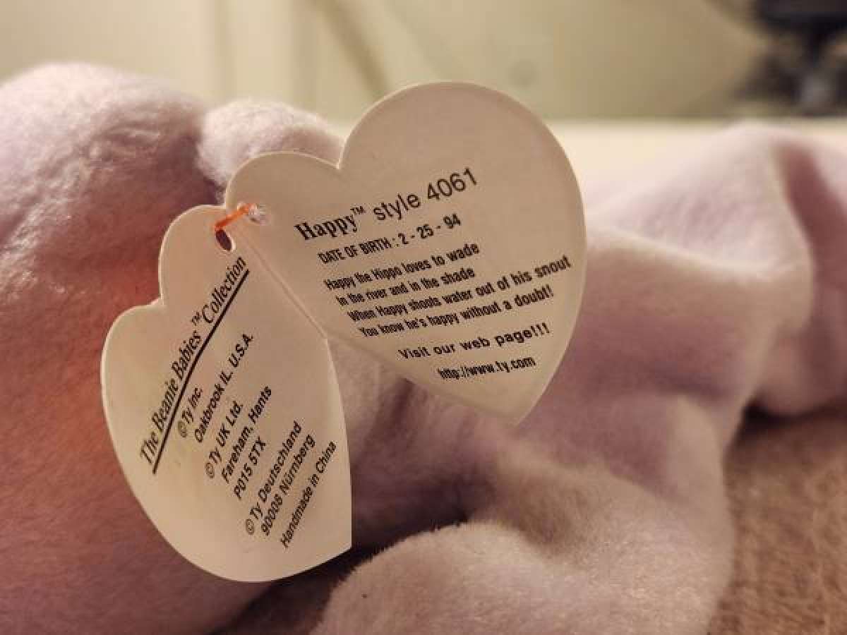 Beanie babies from 90s