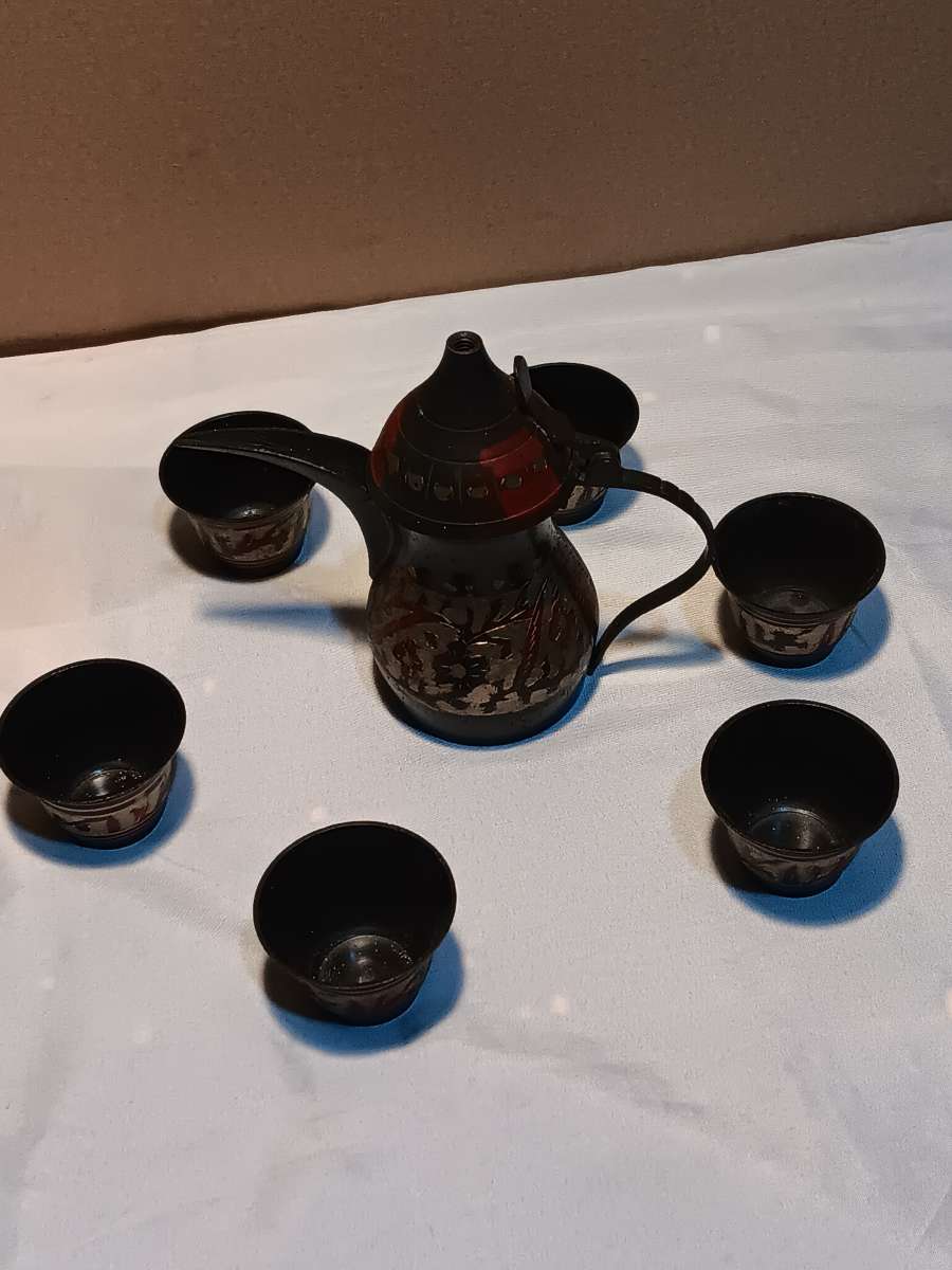 Antique Brass copper Dallah