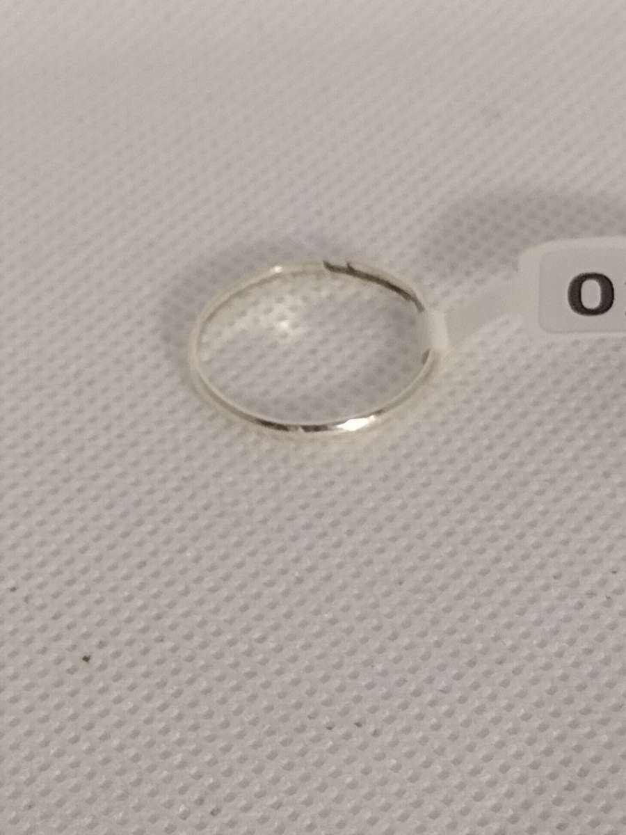 Simple Split Silver Ring