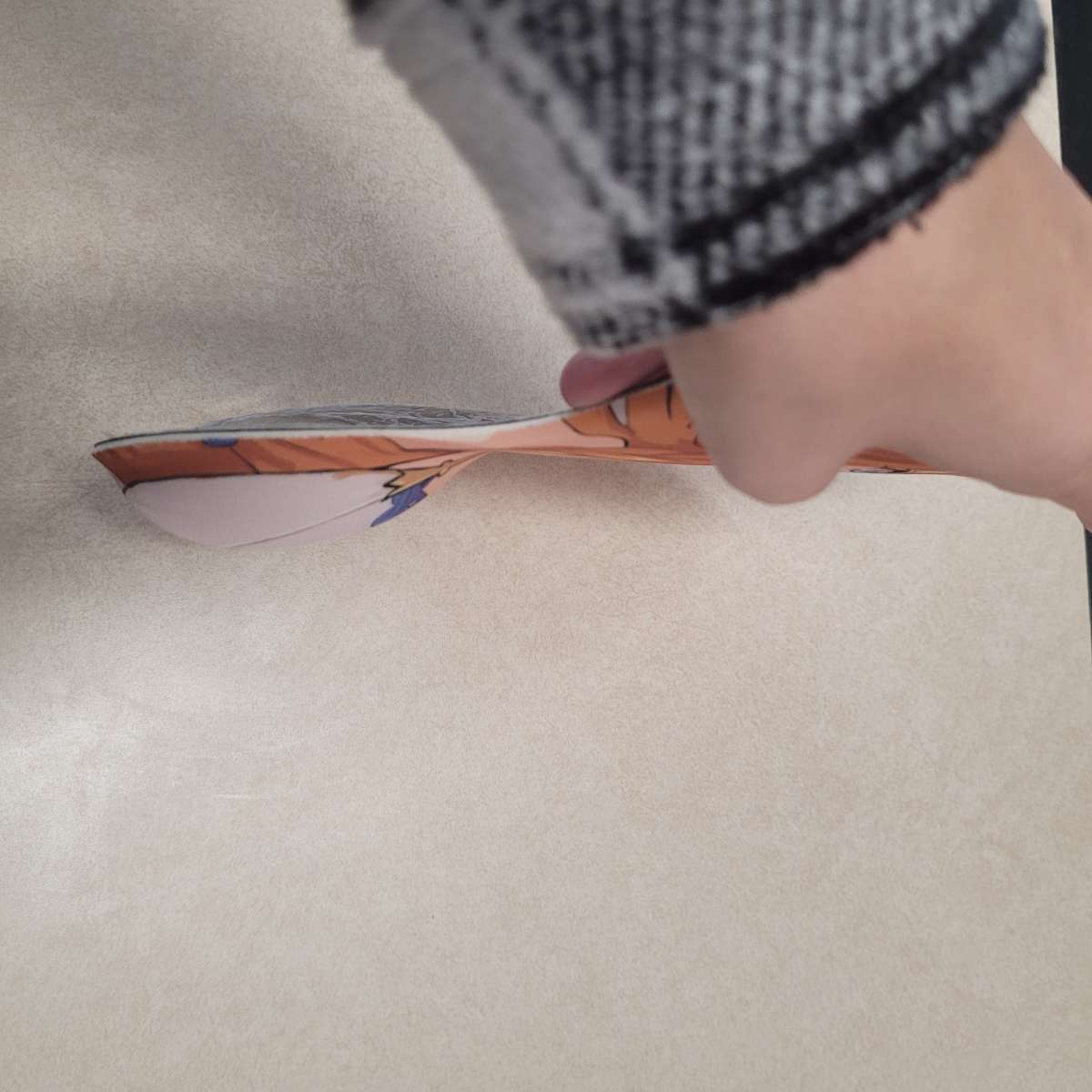 Anime mouse pad with wrist support