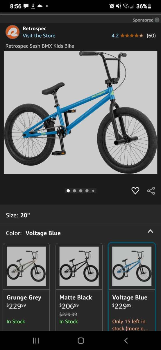 Retrospect Sesh BMX Bike