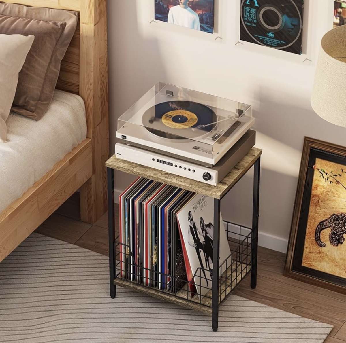 record player stand or side table