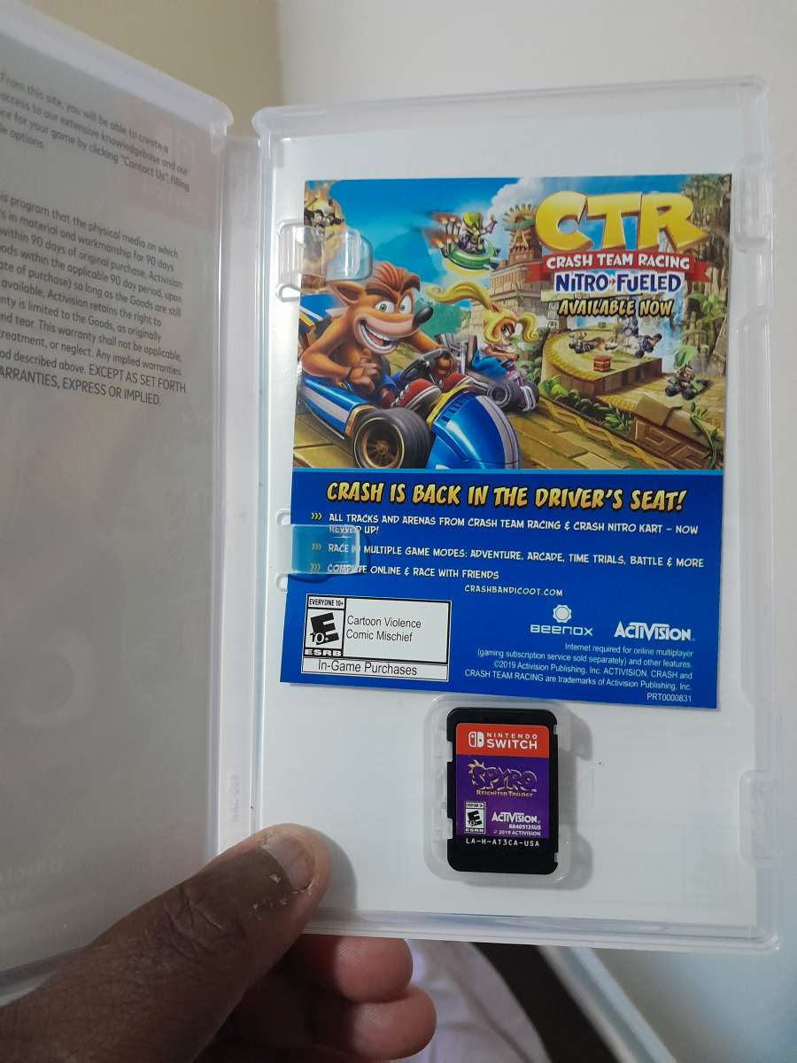 Preowned Nintendo switch and 3ds games